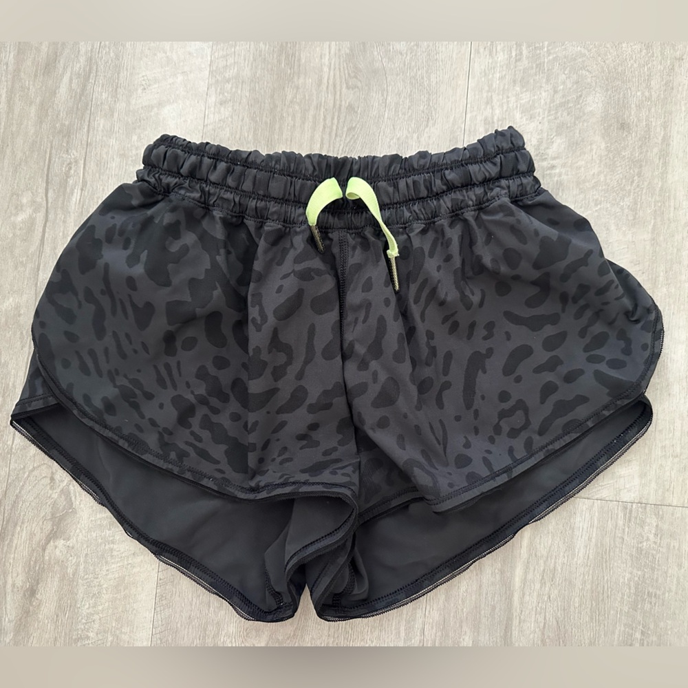 Lululemon cheetah shorts